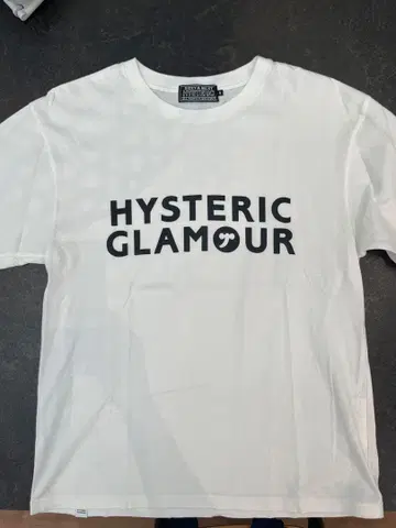 HYSTERIC GLAMOUR 화이트 T셔츠 S사이즈