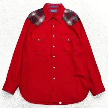 PENDLETON 펜들턴 웨스턴 셔츠 L USA제 스냅