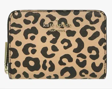 kate spade 레오파드 무늬 코인,카드 케이스
