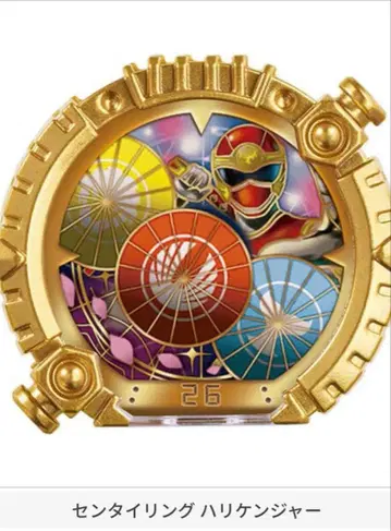 [ 수리검전대 닌자 레드 ] 고주황 GP 센타이 반지 02