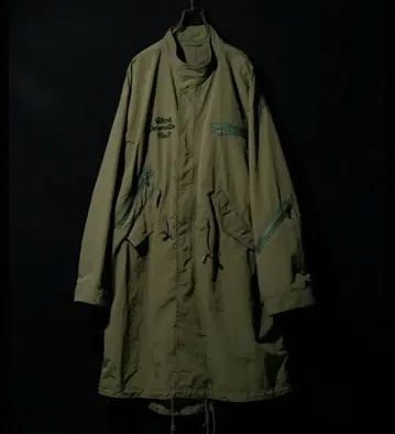 NUMBER (N)INE 넘버나인 모즈 코트 카키 그린