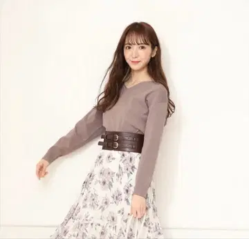 Rirandture 심플 V 니트