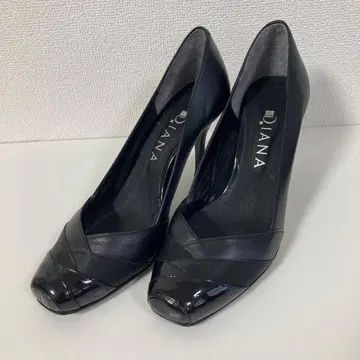DIANA 블랙 하이힐 23.5 힐 7cm