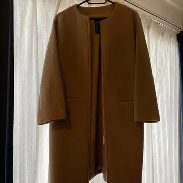 NOBLE 그레이지 롱 코트 노블 36 사이즈