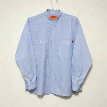 UNIVERSAL OVERALL 빅 실루엣 밴드 카라 셔츠 M