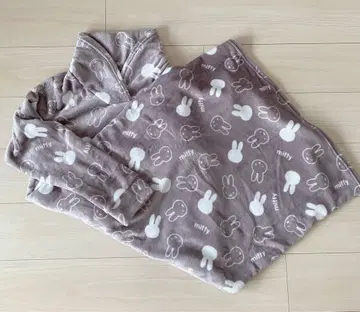 미피 플리스 룸웨어 파자마 원피스 긴팔