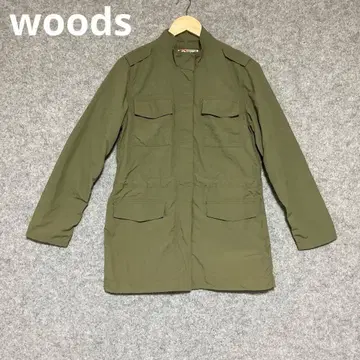 woods 올리브 밀리터리 자켓 4 포켓