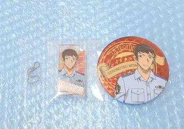 명탐정 코난 극장 한정판 도미테리아 키체인 모로후시 히로미츠 캔뱃지