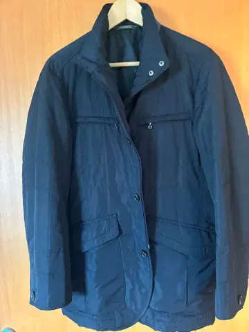 크로커다일 네이비 나일론 자켓 버튼 포함