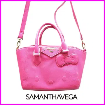 SAMANTHAVEGA [ 사만사베가 x 헬로키티 ] 핑크 2WAY 백