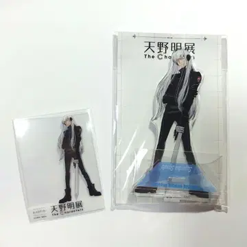 아마노 아키라 전시회 리본 아크릴 스탠드 입장 혜택 스쿠알로 세트