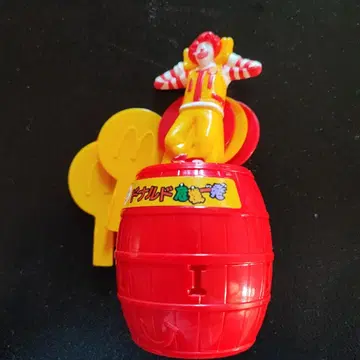 로날드 맥도날드 배럴형 피규어