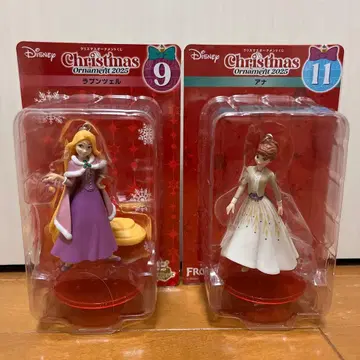 디즈니 Happy 복권 크리스마스 오너먼트 라푼젤 안나