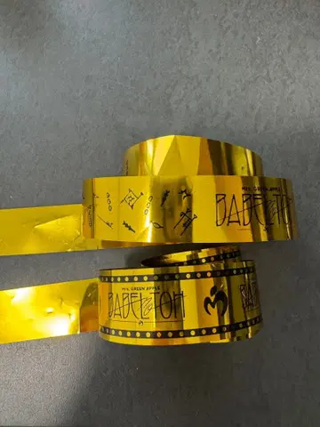 Mrs. GREEN APPLE 바벨탑 은색 테이프 2종 세트