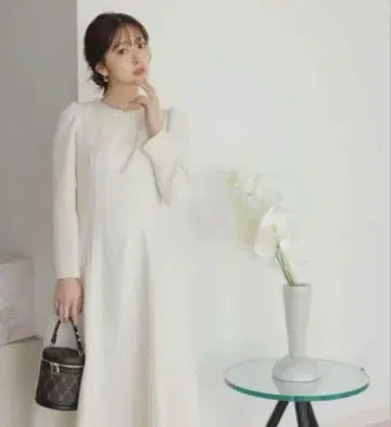 프로포션 바디 드레싱 트위드 원피스