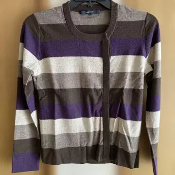 MACPHEE 스트라이프 가디건 사이즈 1