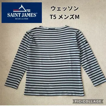 SAINT JAMES 웨쌍 T5 남성용 M~L 코튼 100%