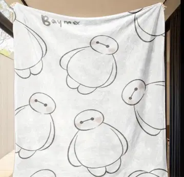 담요 무릎담요 담요 화이트 100cm x 150cm