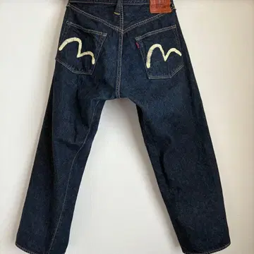 W40 EVISU 2001 No1 호랑이 귀 에비수 청바지