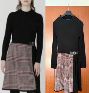 BLUE LABEL CRESTBRIDGE 울 니트 원피스 38