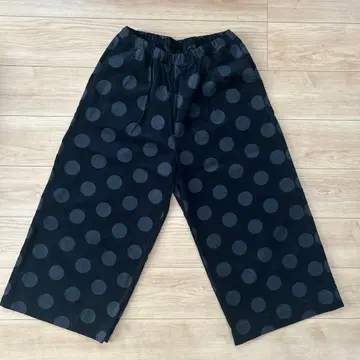 Gauze# 도트 코듀로이 팬츠 프렌치 브뤼