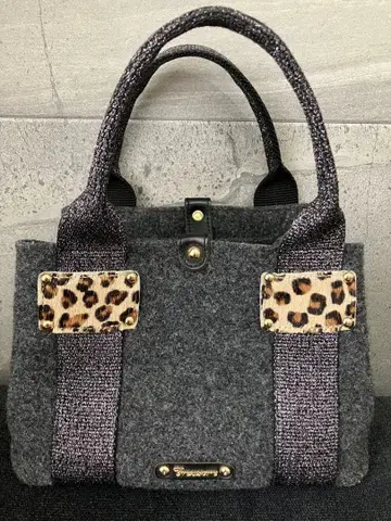 [ 새상품급 ] TOPKAPI 탑카피 핸드백 이탈리아 펠트 그레이