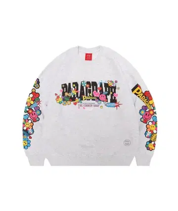 PARAGRAPH 컬러풀 플라워 트레이닝복