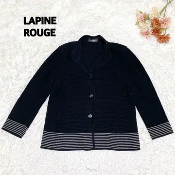 s.2107 [라핀 루즈] 니트 자켓 일본제 캐주얼 블랙