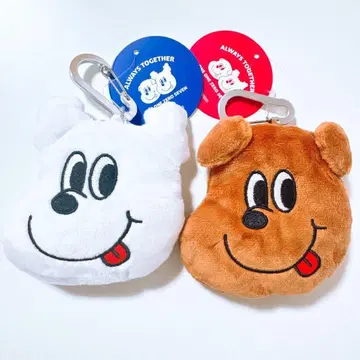 익명 배송 1107 카라비너 부착 컷팅 파우치 A B 2개