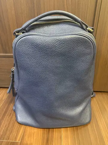 츠치야 가방 클라르테 백팩 네이비 가죽