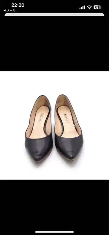 Diana 다이애나 펌프스 블랙 가죽 스틸레토