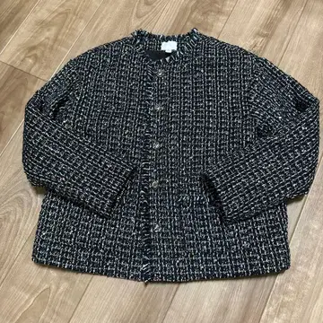 시착만 한 상품 H&M 스팽글 트위드 자켓