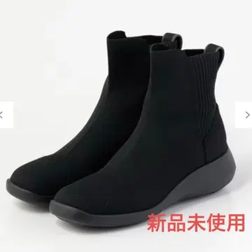 [ 새상품 ] steppl 방수 / 워셔블 스니커즈 부츠 블랙