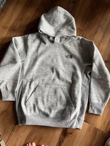THE NORTH FACE 그레이 후드티