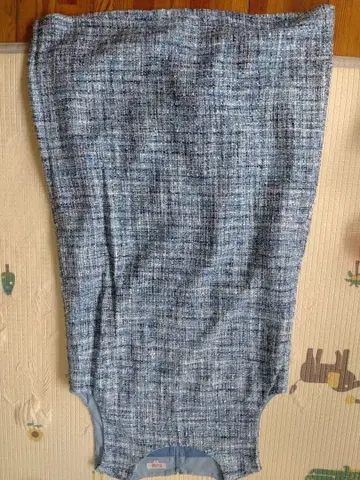 PART2 반팔 트위드 무릎 기장 원피스