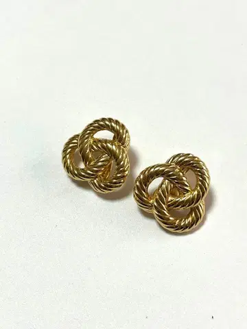 MONET 모네 빈티지 골드 귀찌 로프 노트 디자인