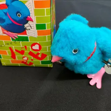 새상품 해피피 태엽 1970년대 당시물 데드스탁 행복의 파랑새