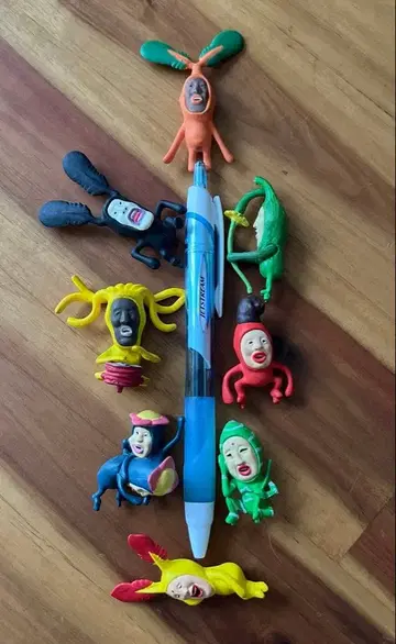 코비토즈칸 피규어 8개 세트 받침대 없음