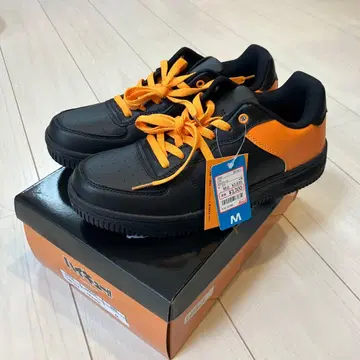하이큐/블랙/오렌지 스니커즈 M 사이즈
