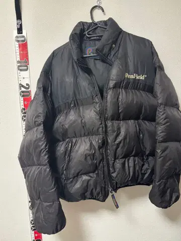 PenField 블랙 다운 자켓