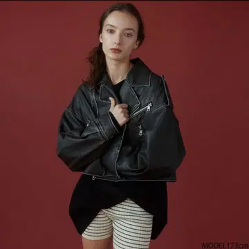 새상품 SEAROOMLYNN Vintage wash ECO 가죽 라이더스