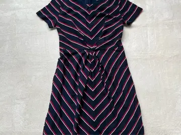 BANANA REPUBLIC (바나나리퍼블릭) 반팔 플레어 원피스