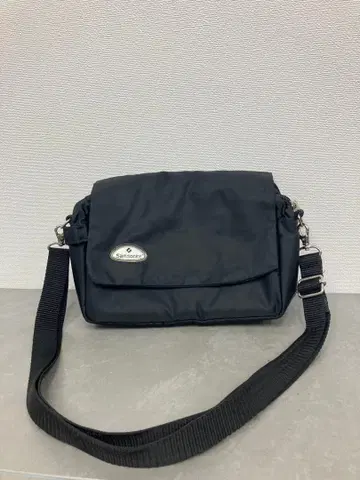 삼소나이트 숄더백 블랙 나일론제