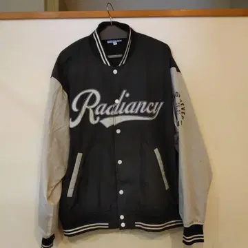 ATC 바시티 자켓 L 사이즈 블랙/화이트