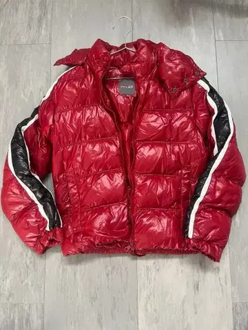 DUVETICA 다운 자켓 46 레드 아우터 구제 의류