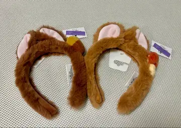 칩과 데일 머리띠 칩 데일 클라리스 상하이 디즈니 홍콩