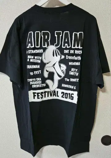AIR JAM 2016 T셔츠 블랙 XL
