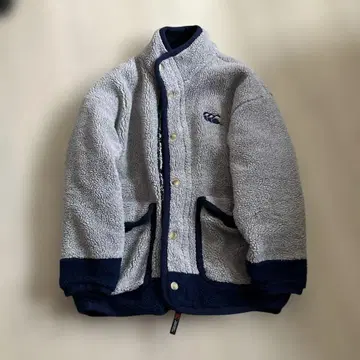 Canterbury 보아 자켓 L 사이즈 그레이/네이비