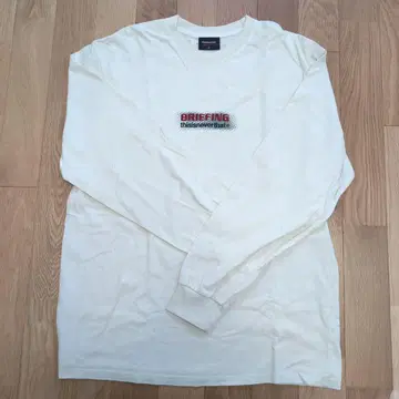 새상품급 thisisneverthat BRIEFING L 사이즈 T셔츠