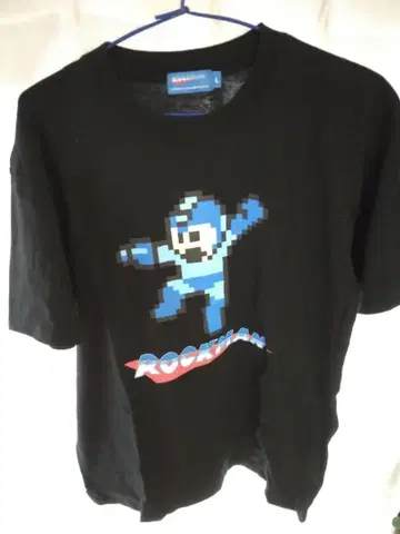 록맨 T셔츠 블랙 L사이즈 시마무라